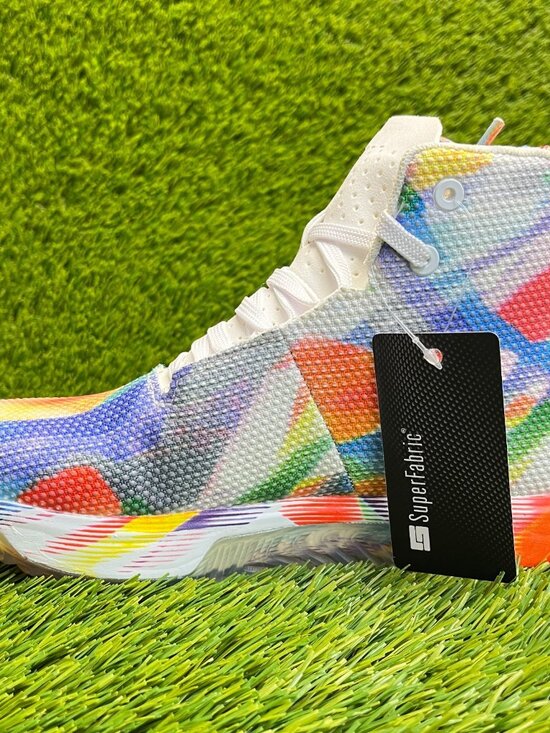 Nobull SF Trainer+ Pride Collection Womens Size 6 White Running Shoes Sneakers - Picture 2 of 10